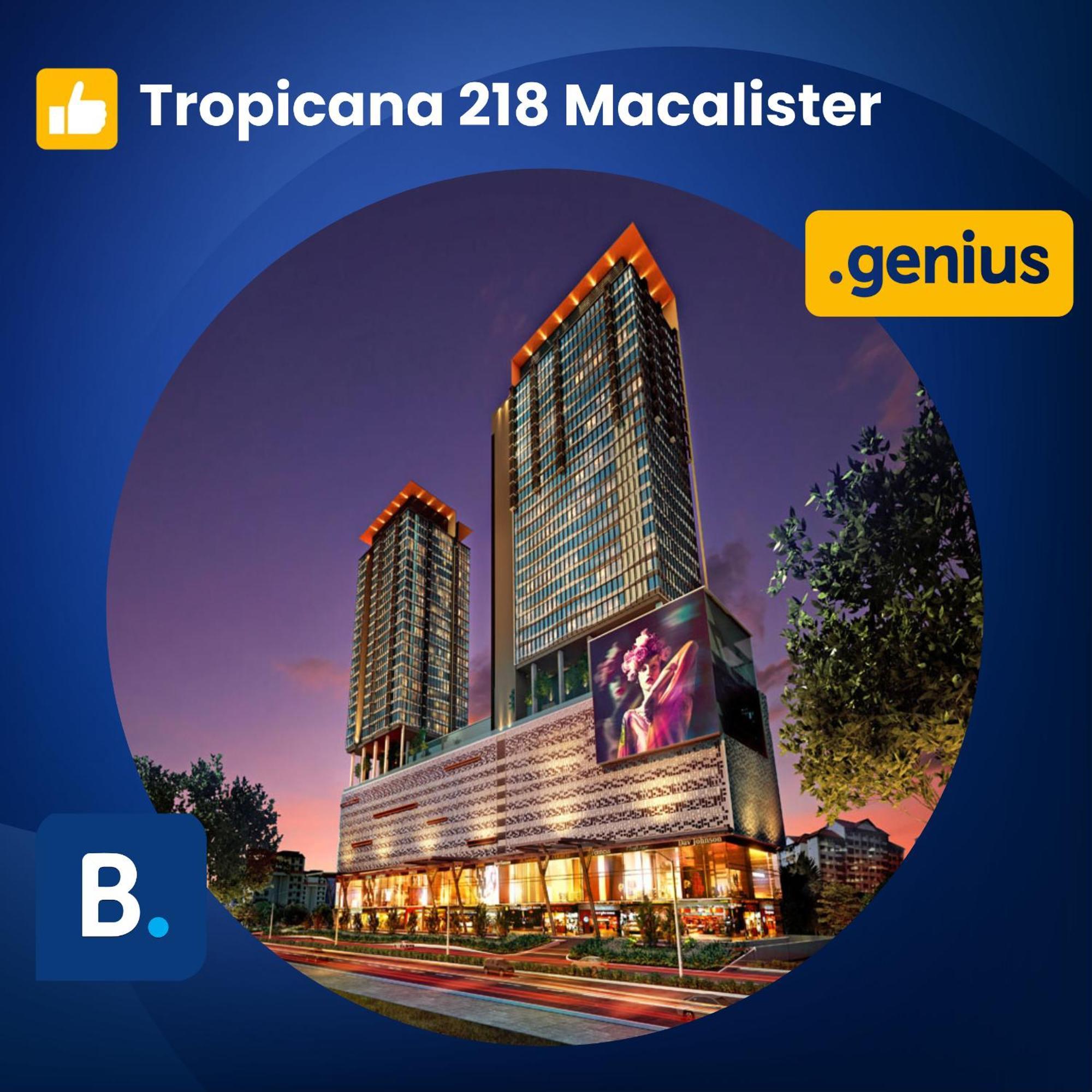 Tropicana 218 Macalister Penang Pangsapuri